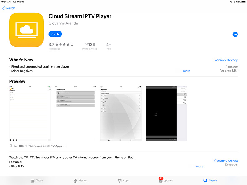 How-to-setup-IPTV-on-iOS-via-Cloud-Stream-IPTV-2